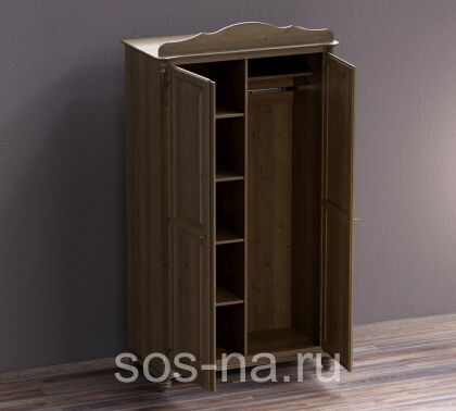 Шкаф 2-х створчатый комби. Скандия б\ящиков